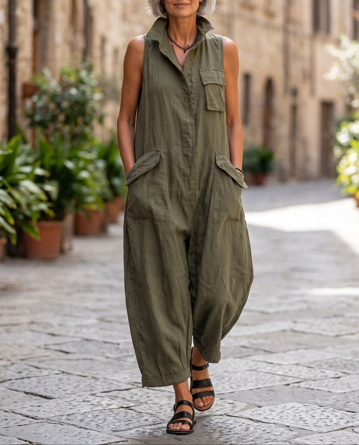 Ryker | Sleeveless, Lightweight Jumpsuit