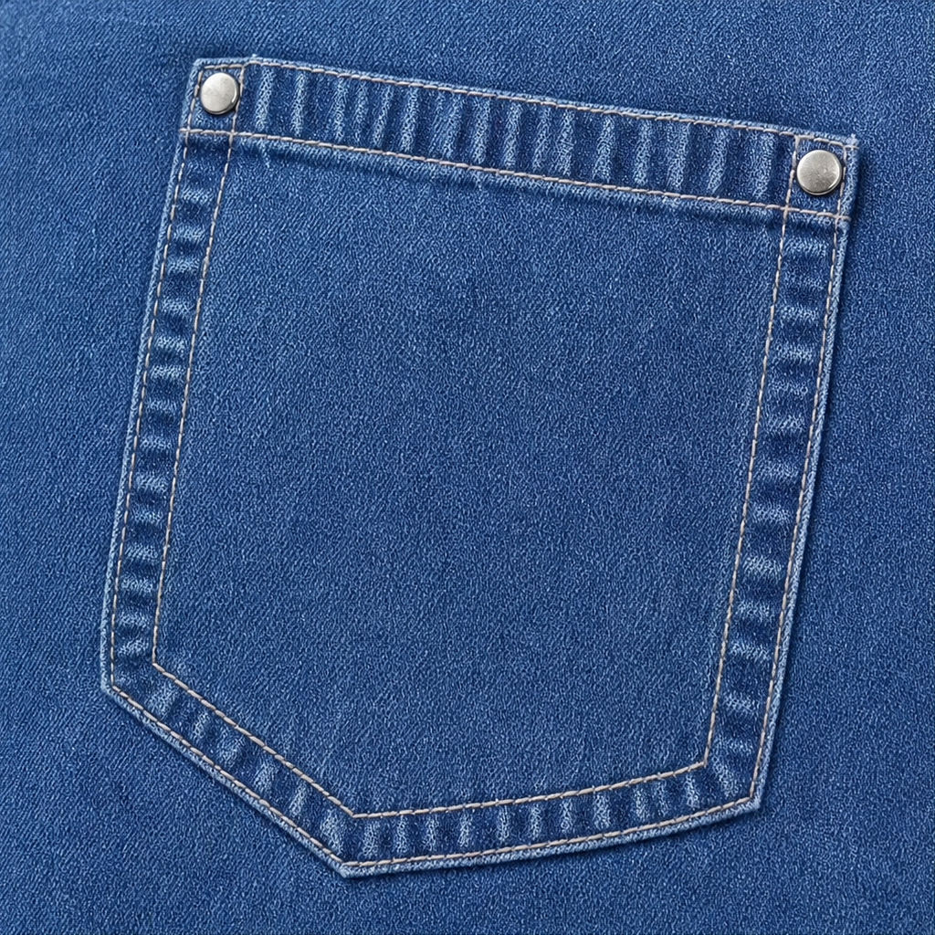 Marlene | Relaxed Denim-Look Midi Dress